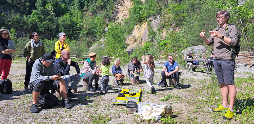 Kinder der Sonne: Reptilien-Workshop im Steinbruch