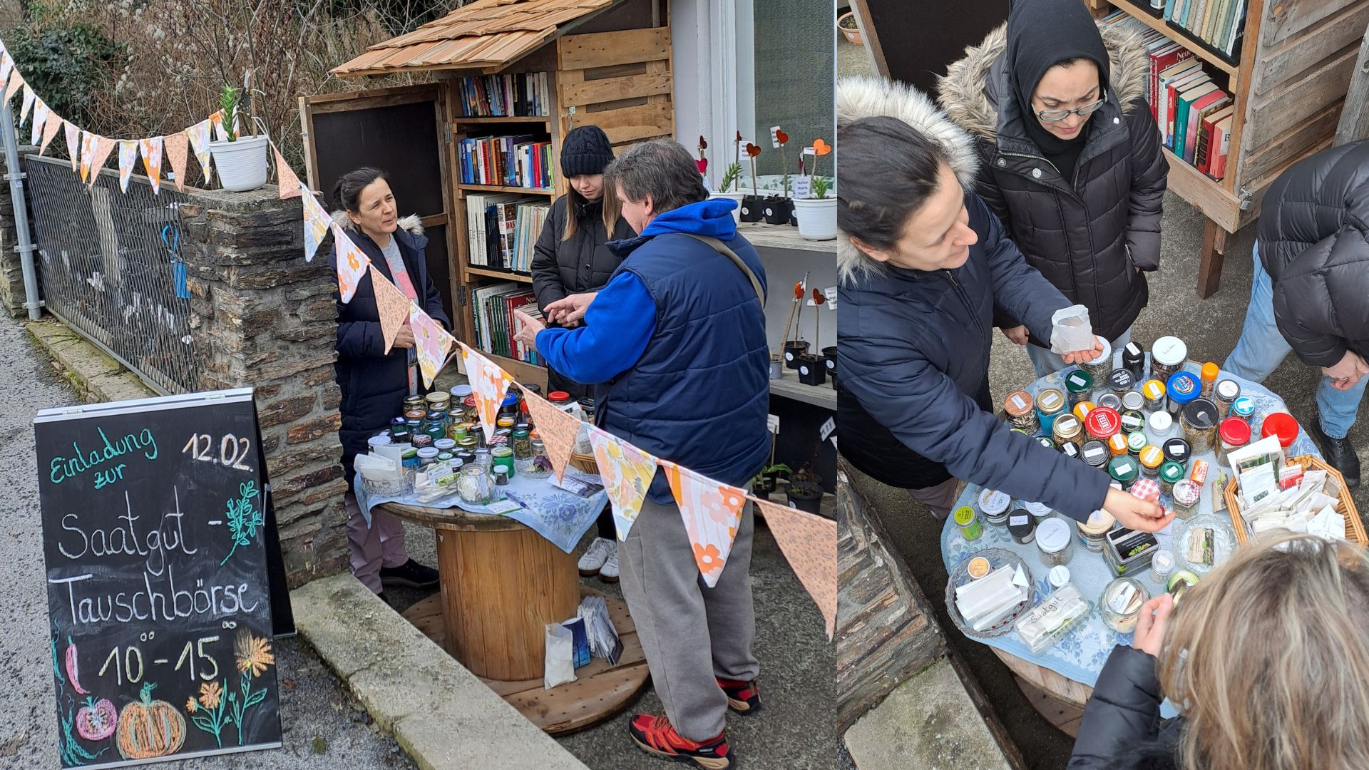 Rückblick: Saatgut-Tauschbörse