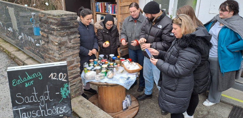Rückblick: Saatgut-Tauschbörse